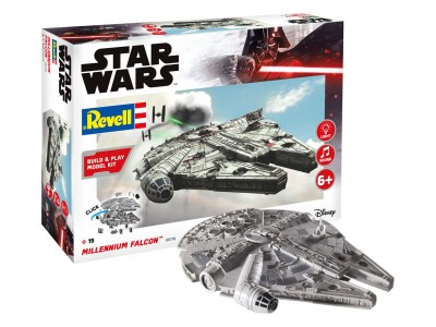 REVELL 06778 1:164 Millennium Falcon - Build & Play Model Kit
