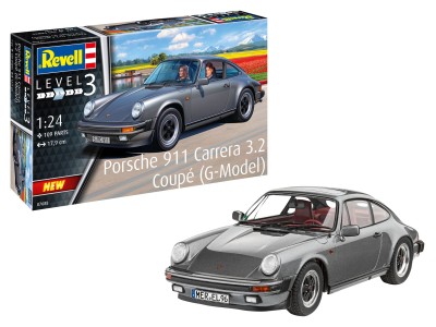 REVELL 07688 1:24 Porsche 911 Carrera 3.2 Coupé (G-Model)