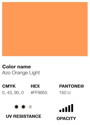 MTN Water Based 300 Spray RV-105 Azo Orange Light 300ml 