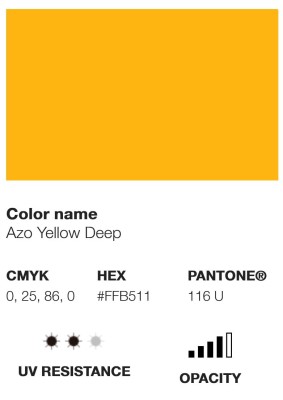 MTN Water Based 300 Spray RV-177 Azo Yellow Deep 300ml 