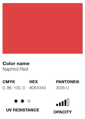 MTN Water Based 300 Spray RV-3020 Naphthol Red 300ml 