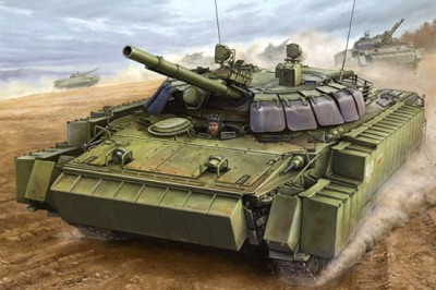 TRUMPETER 00365 1:35 Russian IFV BMP-3 with ERA tiles