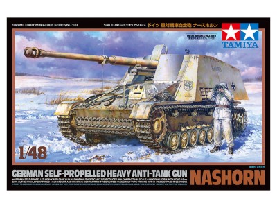 TAMIYA 32600 1:48 German Self-Propelled Heavy Anti-Tank Gun Nashorn