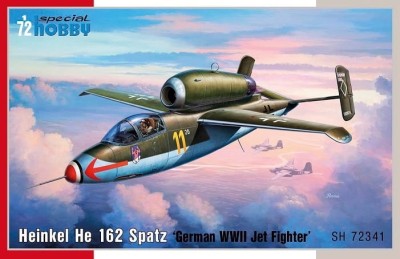 SPECIAL HOBBY 72341 1:72 HEINKEL HE 162 SPATZ