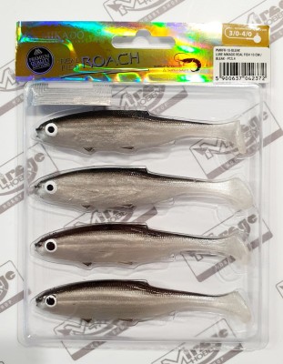 MIKADO REAL FISH 10cm - kolor BLEAK (op. 4szt) [PMRFR-10-BLEAK] 