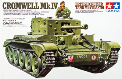 TAMIYA 35221 1:35 Cromwell Mk.IV British Cruiser Tank Mk.VIII, A27M
