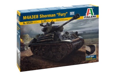 ITALERI 6529 1:35 M4A3E8 SHERMAN "FURY"