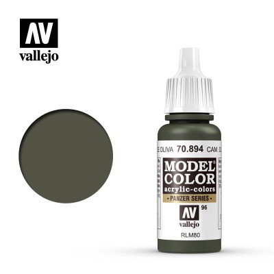 MODEL COLOR 096 CAMOUFLAGE OLIVE GREEN 70894 (RLM80)