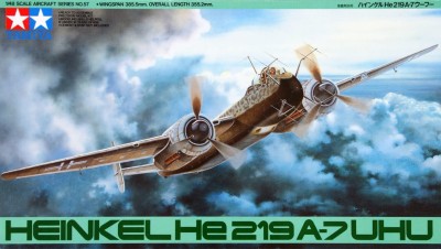 TAMIYA 61057 1:48 Heinkel He 219 A-7 Uhu