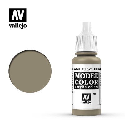 MODEL COLOR 103 GERMAN CAMOUFLAGE BEIGE WWII 70821