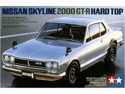 TAMIYA 24194 1:24 Nissan Skyline 2000 GT-R Hard Top