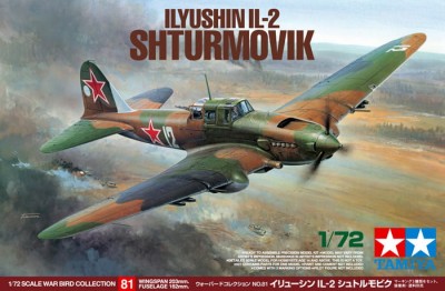 TAMIYA 60781 1:72 Ilyushin IL-2 Shturmovik