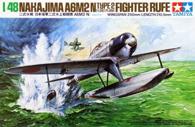 TAMIYA 61017 1:48 Nakajima A6M2-N Type 2 Fighter (Rufe)