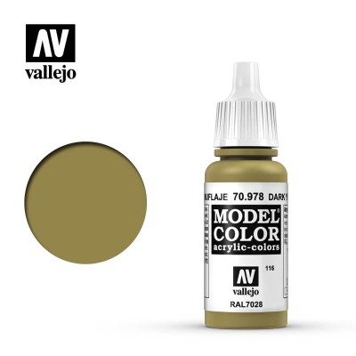 MODEL COLOR 116 DARK YELLOW 70978 (RAL7028)