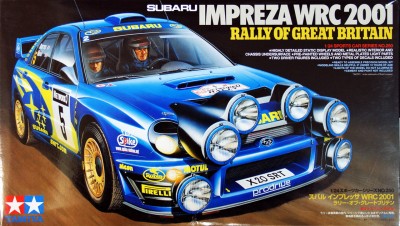 TAMIYA 24250 1:24 Subaru Impreza WRC 2001 Rally of Great Britain