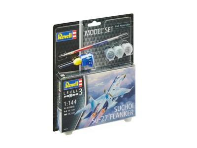 REVELL 63948 1:144 Suchoi Su-27 Flanker [MODEL SET]