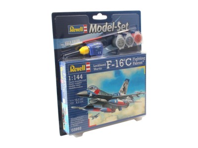 REVELL 63992 1:144 F-16C Fighting Falcon [MODEL SET]
