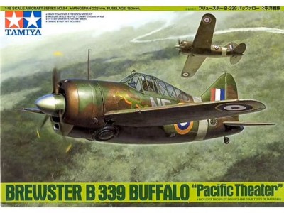 TAMIYA 61094 1:48 Brewster B 339 Buffalo Pacific Theater