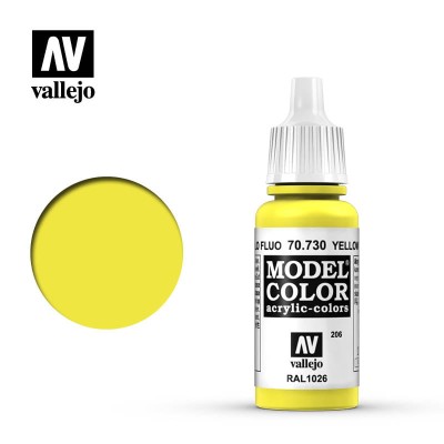 MODEL COLOR 206 YELLOW FLUORESCENT 70730 (RAL1026)