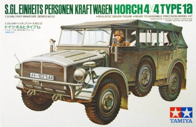 TAMIYA 35052 1:35 German Kraftwagen Horch 4x4 Type 1a