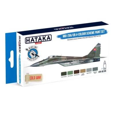 HATAKA BS105 MIG-29A/UB 4-colour scheme [PAINT SET]