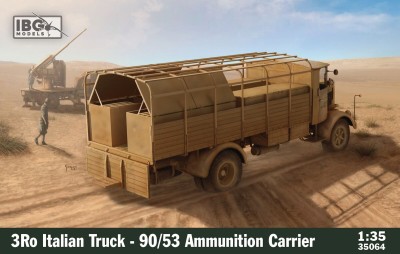 IBG 35064 1:35 3Ro Italian Truck - 90/53 Ammunition Carrier