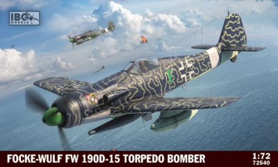 IBG 72540 1:72 Focke-Wulf FW 190D-15 Torpedo Bomber