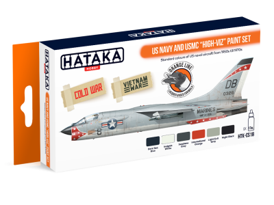 HATAKA CS18 US Navy and USMC "high-viz" [PAINT SET]