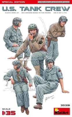 MINIART 35391 1:35 U.S. Tank Crew [Special Edition]