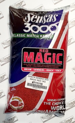 ZANĘTA SENSAS 3000 MAGIC RED 1kg [71111]
