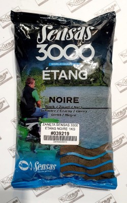 ZANĘTA SENSAS 3000 ETANG NOIRE 1kg (wody stojące) [03921]