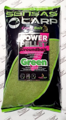 ZANĘTA SENSAS UK POWER PELLET PLUS GREEN 2kg [40567] 