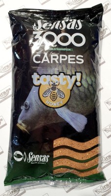 ZANĘTA SENSAS CARP TASTY HONEY 1kg (na karpia) [40751] 