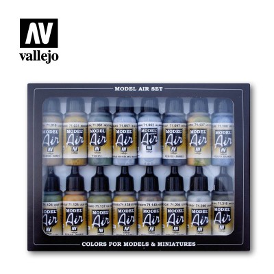 VALLEJO 71185 Model Air WWII USAAF Aircraft [PAINT SET]