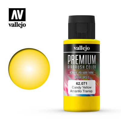 VALLEJO PREMIUM COLOR 62071 CANDY YELLOW