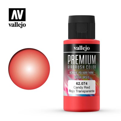 VALLEJO PREMIUM COLOR 62074 CANDY RED