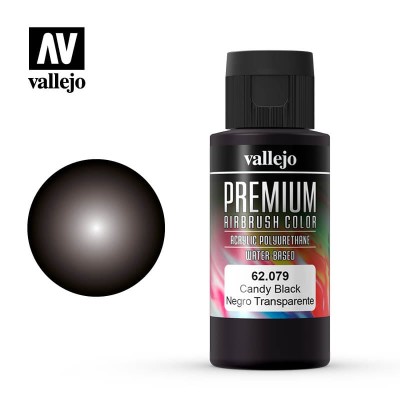 VALLEJO PREMIUM COLOR 62079 CANDY BLACK