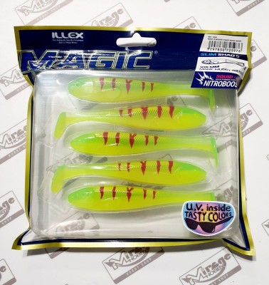 GUMA ILLEX MAGIC SLIM SHAD 5 (10,5cm) - MAGIC MUDDY WATER (op. 5szt) [72597]