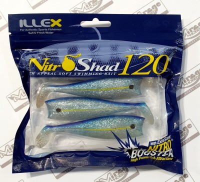 GUMA ILLEX NITRO SHAD 12cm - JELLY SHAD (op. 4szt) [79335]