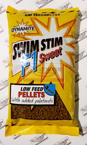 DYNAMITE BAITS SWIM STIM PELLETS 4mm F1 SWEET 900g