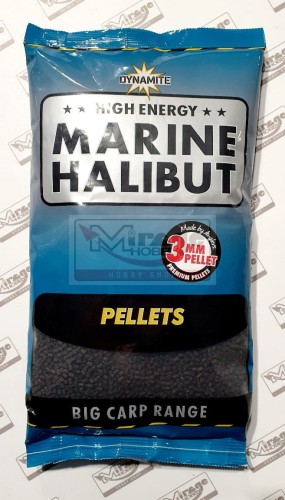 DYNAMITE BAITS MARINE HALIBUT PELLETS 3mm 900g