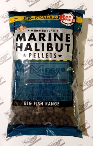 DYNAMITE BAITS MARINE HALIBUT PELLETS 8mm 900g
