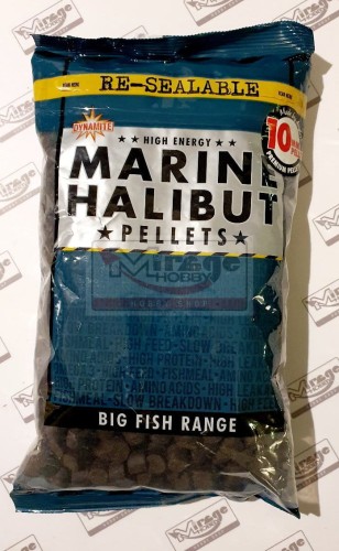 DYNAMITE BAITS MARINE HALIBUT PELLETS 10mm 900g