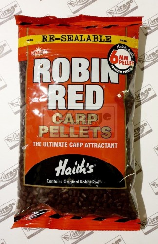 DYNAMITE BAITS ROBIN RED PELLETS 6mm 900g