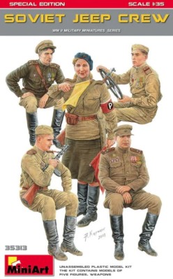 MINIART 35313 1:35 Soviet Jeep Crew