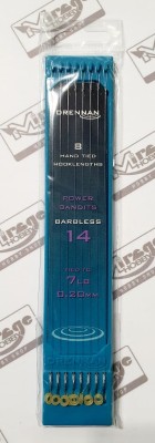 PRZYPONY DRENNAN HOOK TO PLATE POWER BANDITS #14 0,20mm (op. 8szt) [HNPPHRB614] 