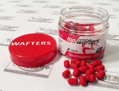 DUMBELLS MATCH PRO WAFTER 6mm STRAWBERRY (truskawka) (opak. 20g) 