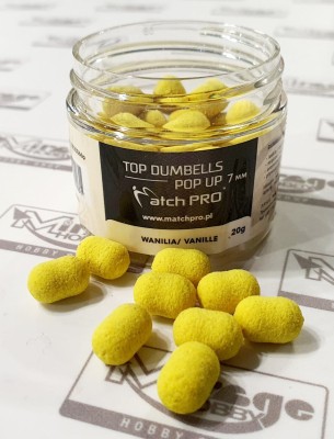 DUMBELLS MATCH PRO POP UP 7mm VANILLE (wanilia)
