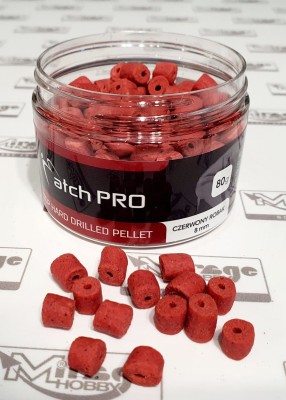 MATCH PRO PELLET HACZYKOWY 8mm CZERWONY ROBAK (opak. 80g) 