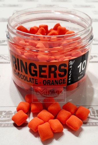 DUMBELLS RINGERS WAFTER 10mm SLIM CHOCOLATE ORANGE